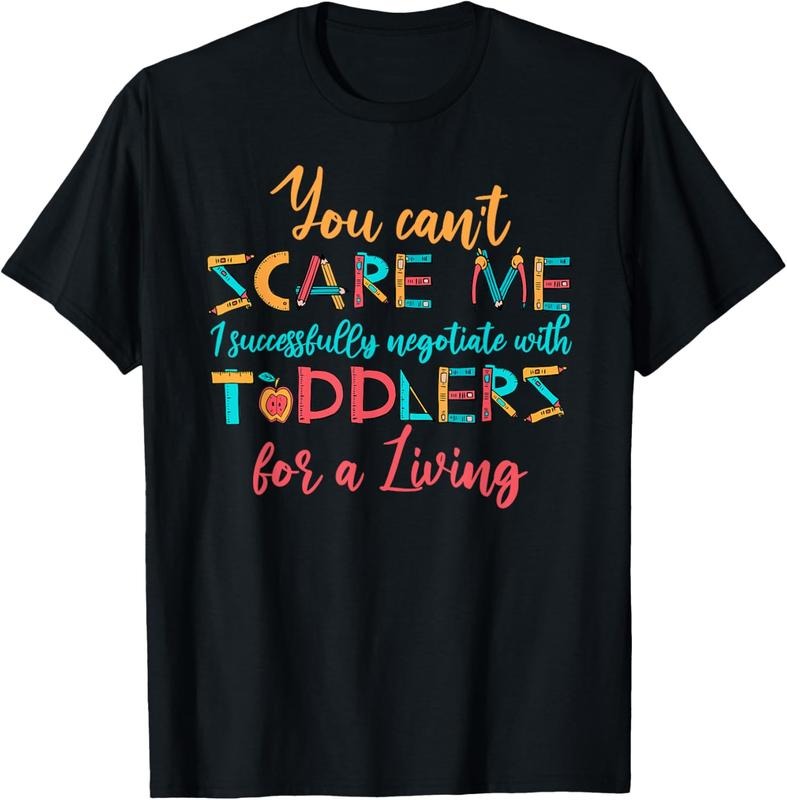 100% Cotton School Provider Care - Daycare Teacher T-Shirt