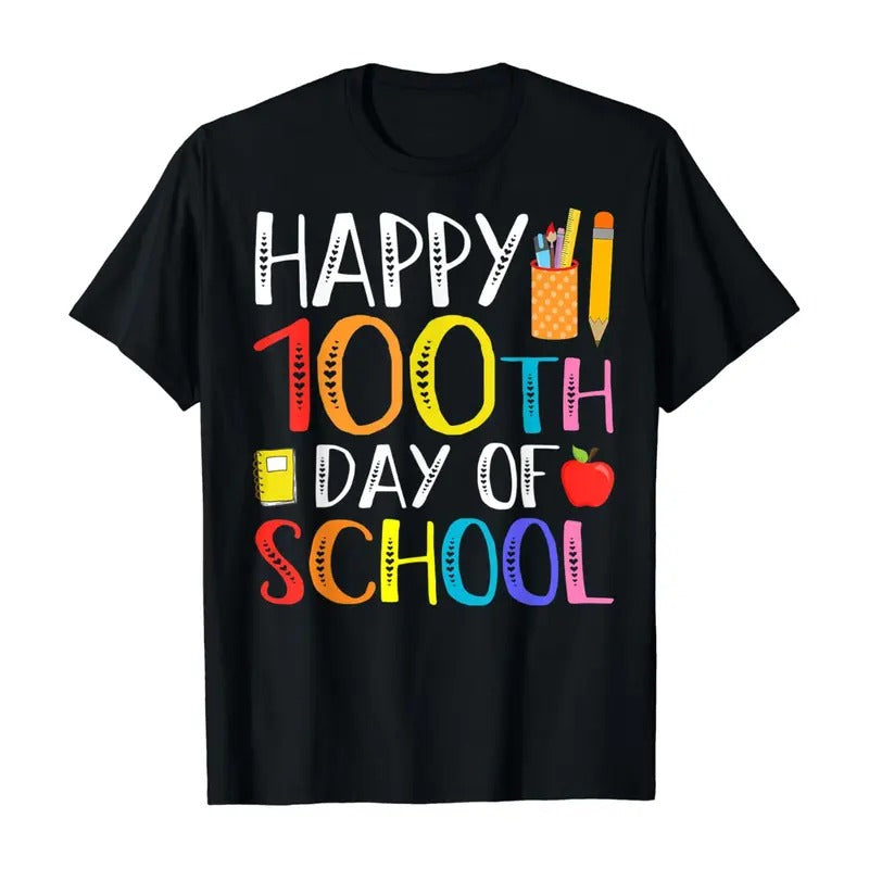 100 Days Of School Teacher And Student T-Shirt