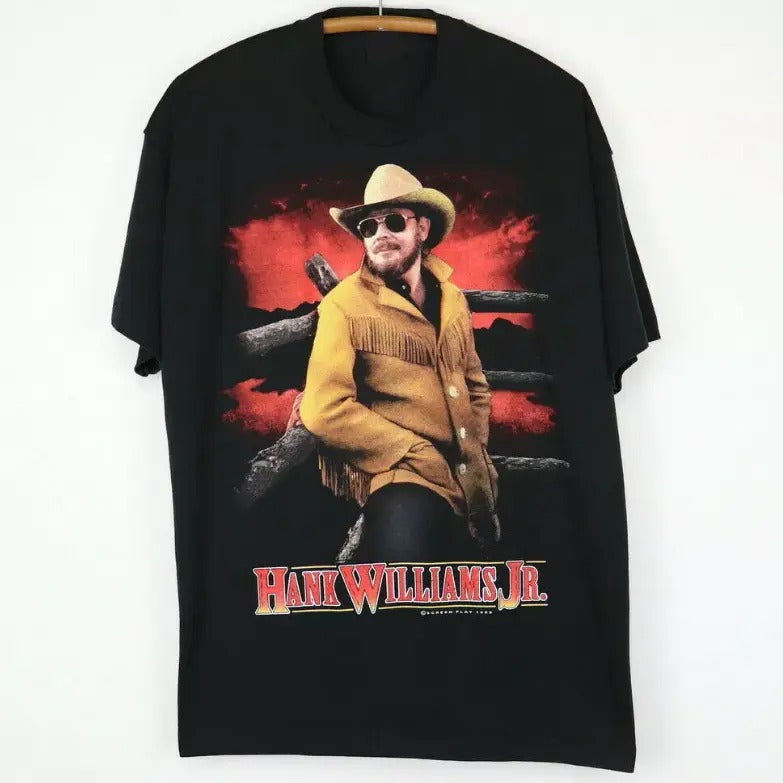 1995 Hank Williams Jr Tour Shirt Vintage Gift For Men Women Tee