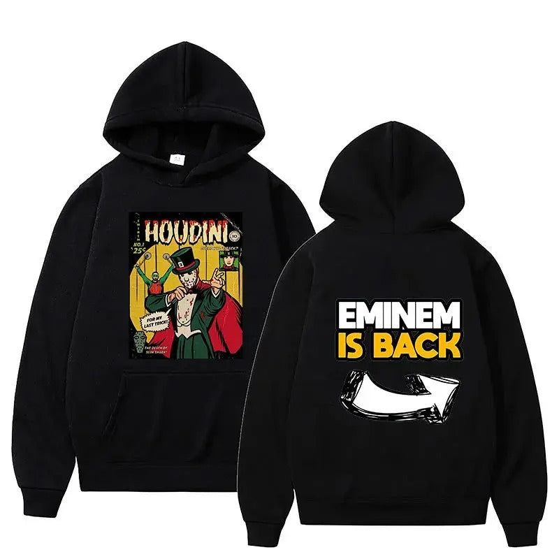 2 Sides Eminem Houdini Hoodie, Gift For Fan, Gift For Her, Gift For Him