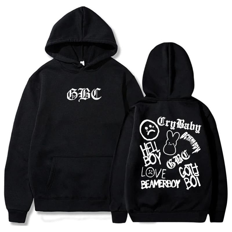 2 Sides Lil Peep GCB Hoodie, Gift For Fan, Gift For Her, Gift For Him