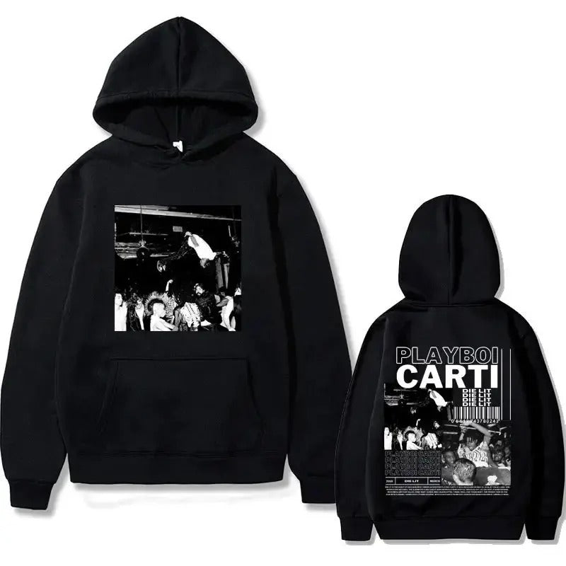 2 Sides Playboi Carti Die Lit Studio Album Hoodie, Gift For Fan, Gift For Her, Gift For Him