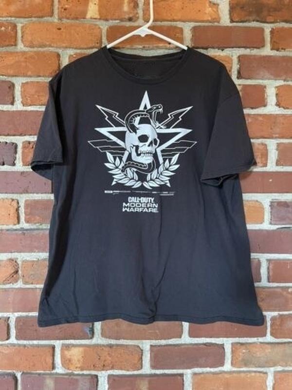 2019 Call of Duty Modern Warfare T-shirt Decoration Top Menswear