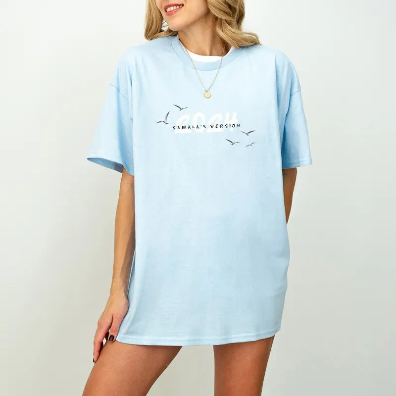 2024 Kamala's Version T-Shirt, Kamala Harris Tee, Kamala Harris Shirt, President Kamala Harris 2024 T-Shirt, Madam President Shirt, Kamala Harris 2024 Shirt, Democrat T-Shirt, Kamala For The People T-Shirt