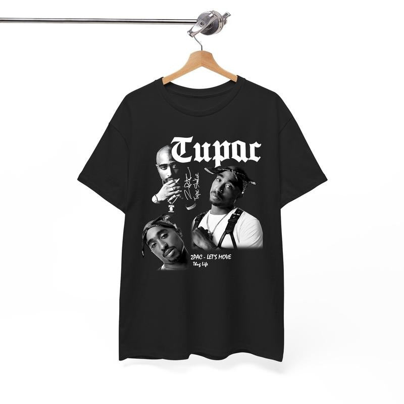 2PAC Rapper Tshirt, Hip Hop Legends and Pioneers Tee, Gift For Fan