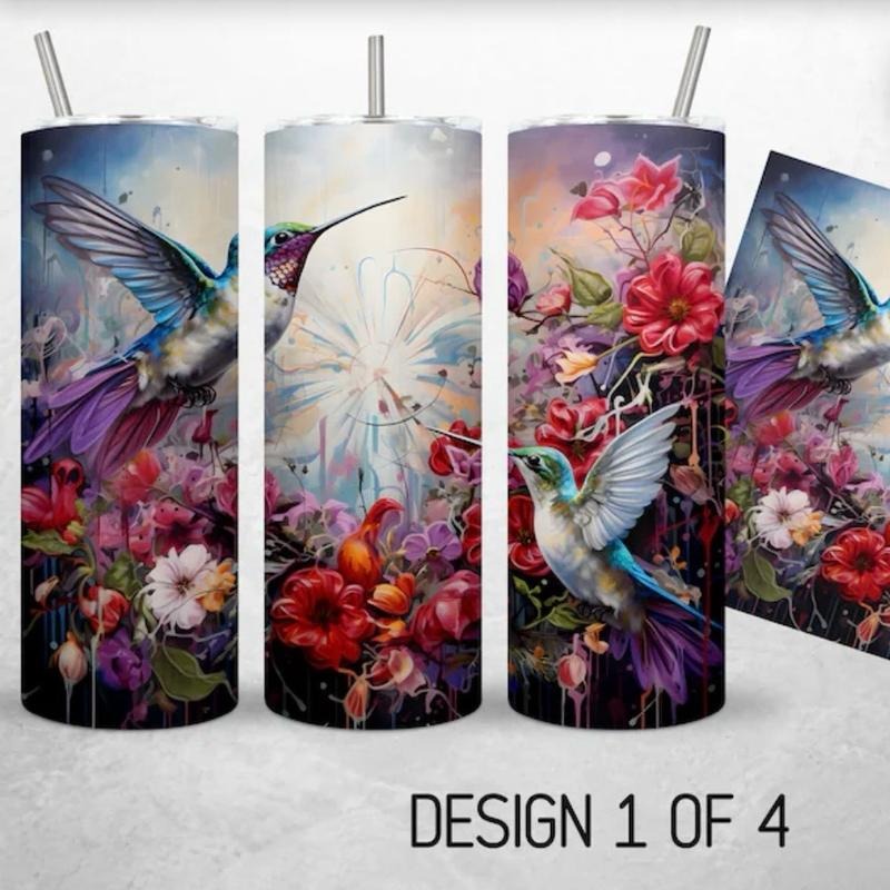 3D HummingBird Tumbler