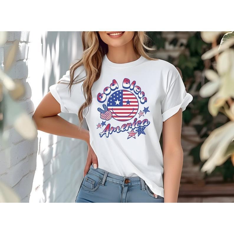 4th of July God Bless America Shirt