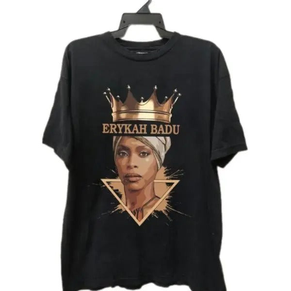 90s Erykah Badu Shirt, Retro Queen Erykah Graphic Shirt Unisex, Classic Short Sleeve Top Tee