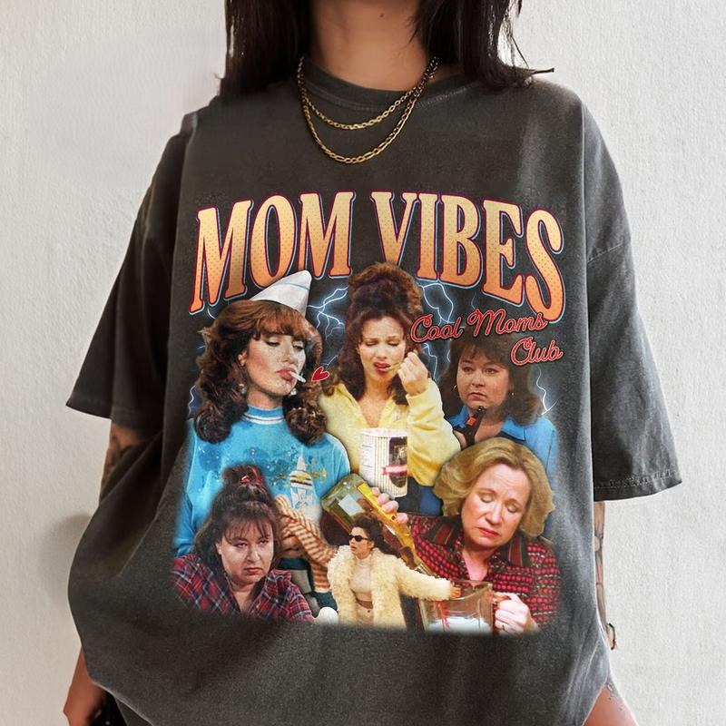 90s Mom Vibes Comfort Colors T-shirt, Funny Mom Shirts, Cool Moms Club T Shirt, Funny Mom Life Tee, Mother's Day, Cool Mom Gifts