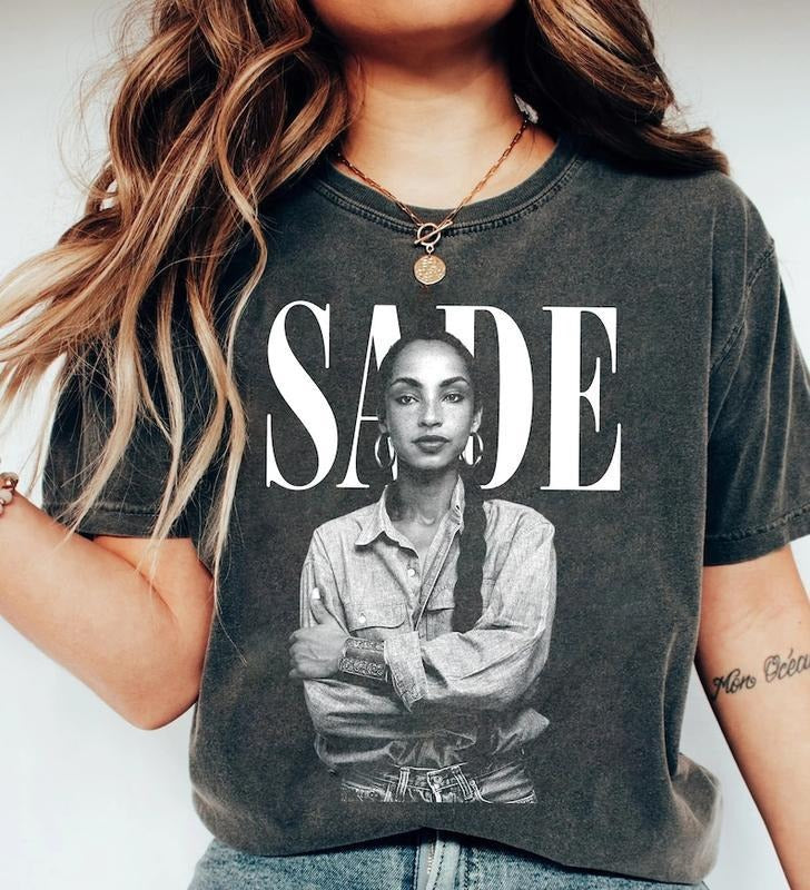90s Vintage Saaade T-Shirt, Saaade Adu Unisex T-Shirt, SADEEE Tour Crewneck T-Shirt, SadDe Pop Music Fan Shirt, Gift For Men Women Unisex TShirt, Music T-Shirt, Sadeee Shirt, Popular Shirt, Cute shirt, Trending Shirt