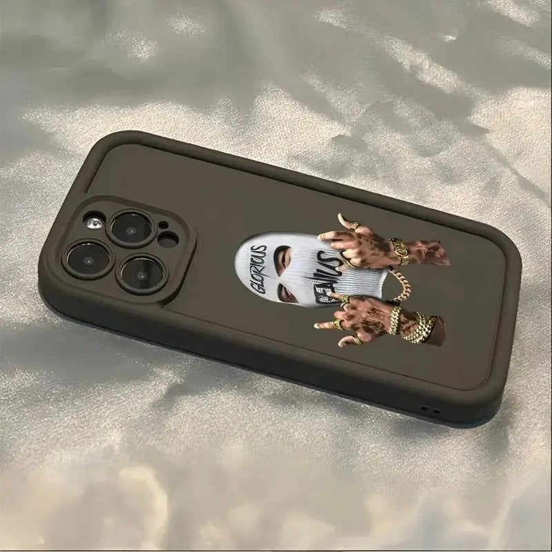 A Creative and Cool Face Mask Pattern - Sky Eye Stair Groove TPU