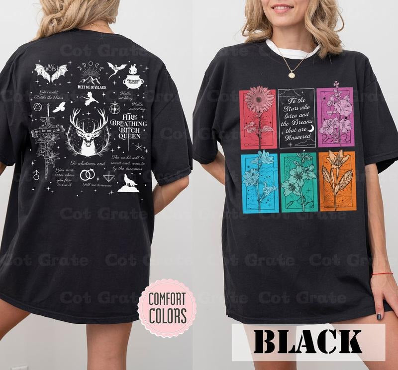 ACOTAR Quote Shirt - Exclusive Velaris SJM Merch, Sarah J Maas Night Court Sweatshirt Best Price