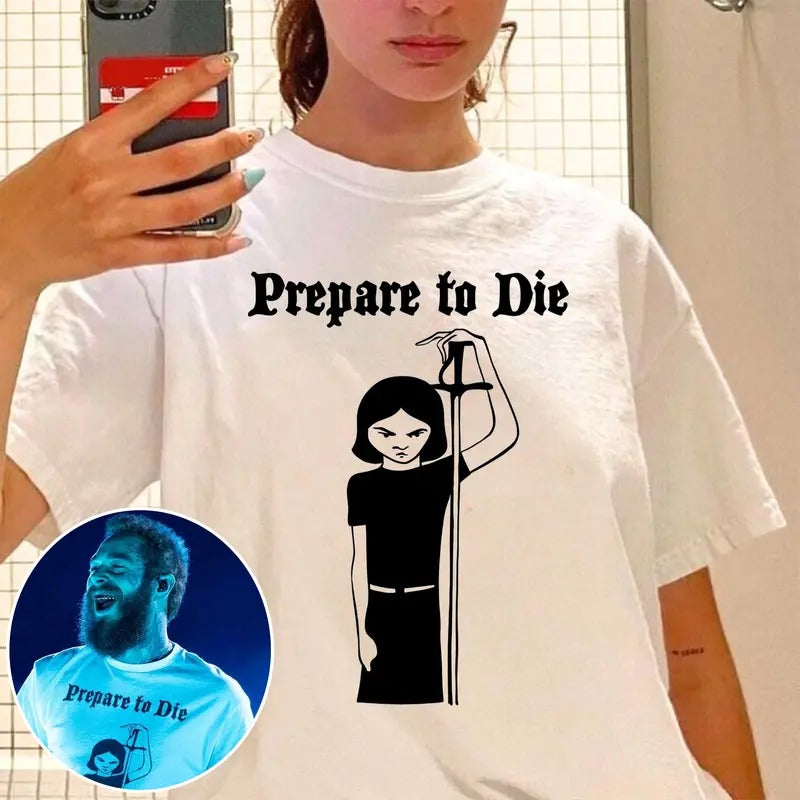 AWB P0sty Tee, Mal0ne Inspired Graphic Tee, Concert Outfit, Fans Merch, Unisex Short Sleeve Tee Shirt, Casual Clothing