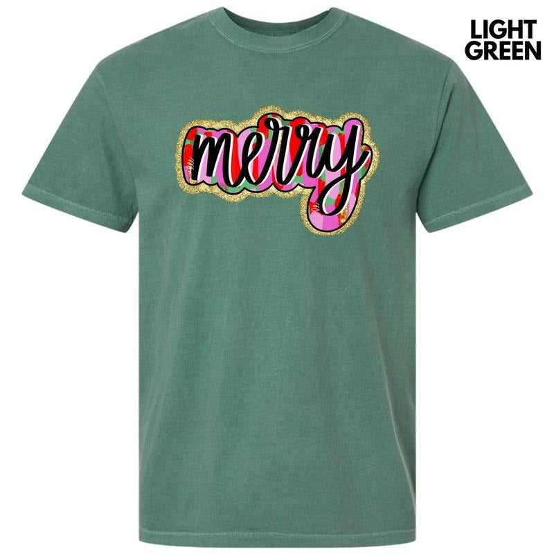 Abstract Colorful Merry Comfort Colors T-Shirt 'NLB'