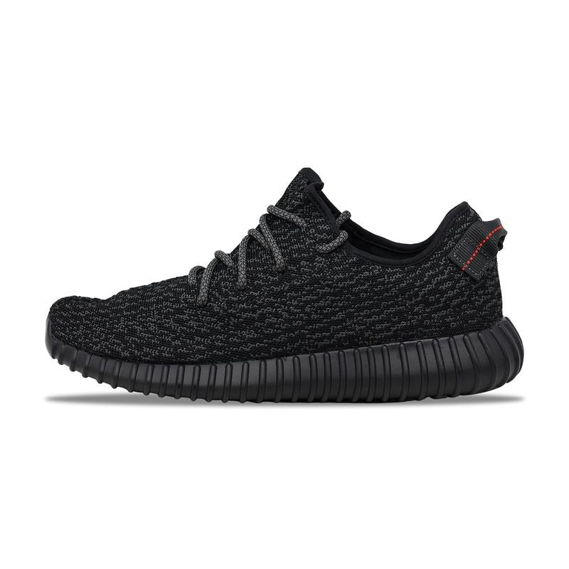 Adidas Yeezy Boost 350 V1 Pirate Black 2016 (BB5350) Men's Size 4-12 Runner Workout Sneakers Athletic Shoes Footwear