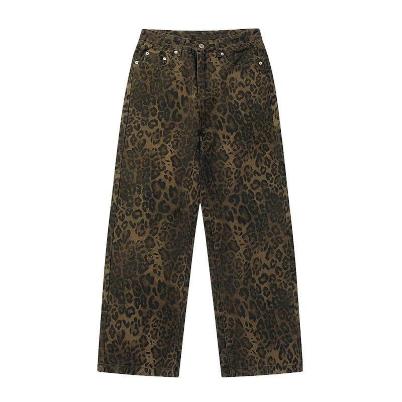 Aelfric Eden Leopard Print Jeans
