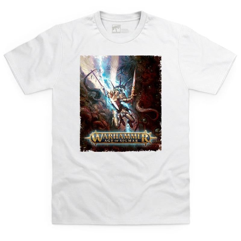 Age of Sigmar The Celestial Spear T Shirt - WARHAMMER MERCH