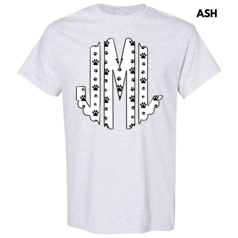 All Paws Monogram Gildan Short Sleeve T-Shirt 'NLB'