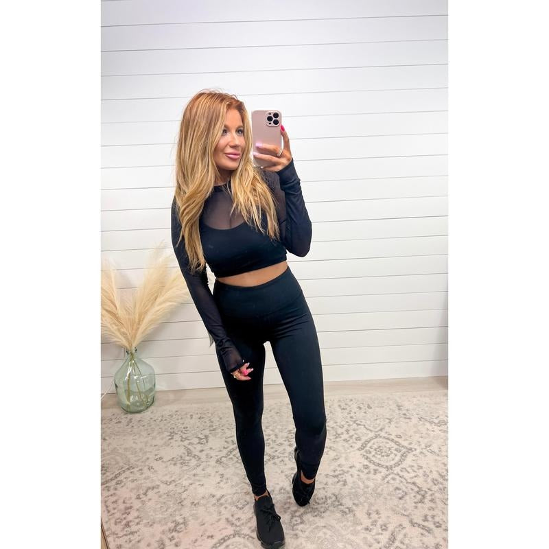 All She Needs Black Leggings