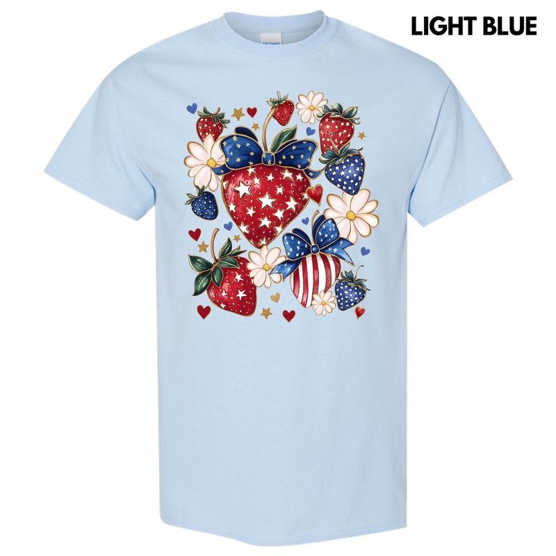 American Strawberries Gildan Short Sleeve T-Shirt 'NLB'