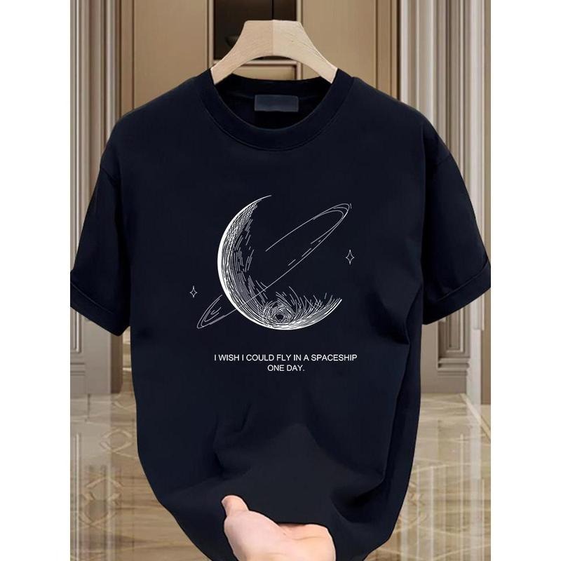 American-Style Handsome Cotton Short-Sleeved T-shirt for Young Men and Women Summer Ins Fashion Brand Street Loose round Neck Top