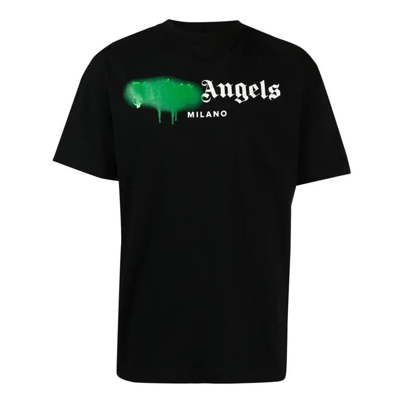 Angels Milano sprayed-logo T-shirt