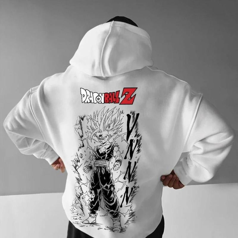 Anime Print Shirt, Gohan Dragon Ball Hoodie For Men, Best Anime Hoodie, Gift For Anime Lovers, Graphic Shirt, Fun and Expressive