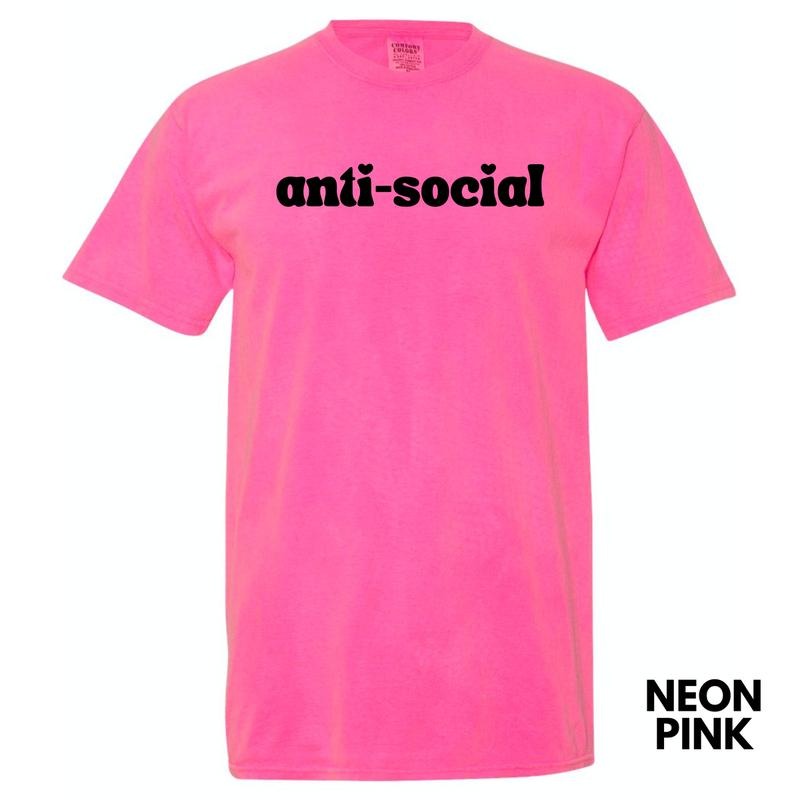 Anti-Social Comfort Colors T-Shirt 'NLB'
