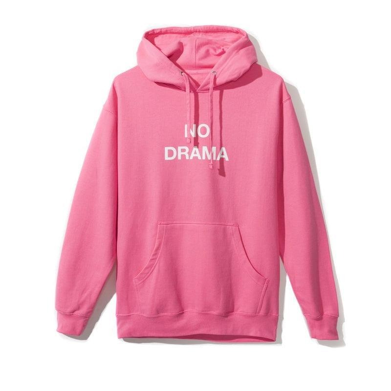 Anti Social Social Club No Drama Dramatic Hoodie Pink (ASSW385) Men Size S-XL