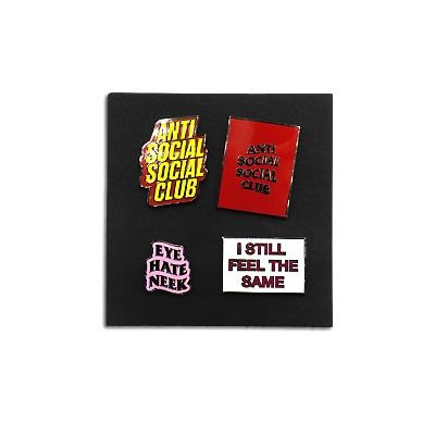 Anti Social Social Club Pin Set (ASSP109) One Size