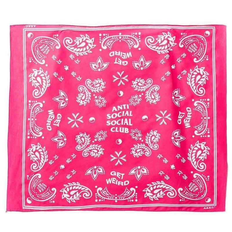 Antisocial Social Club I Dont Want To See You Pink Bandana (ASSJ001) One Size
