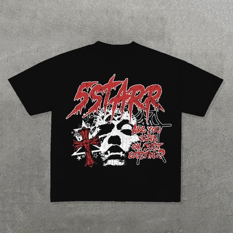 Are You Alive 5 star worldwide Graphics Cotton T-Shirt