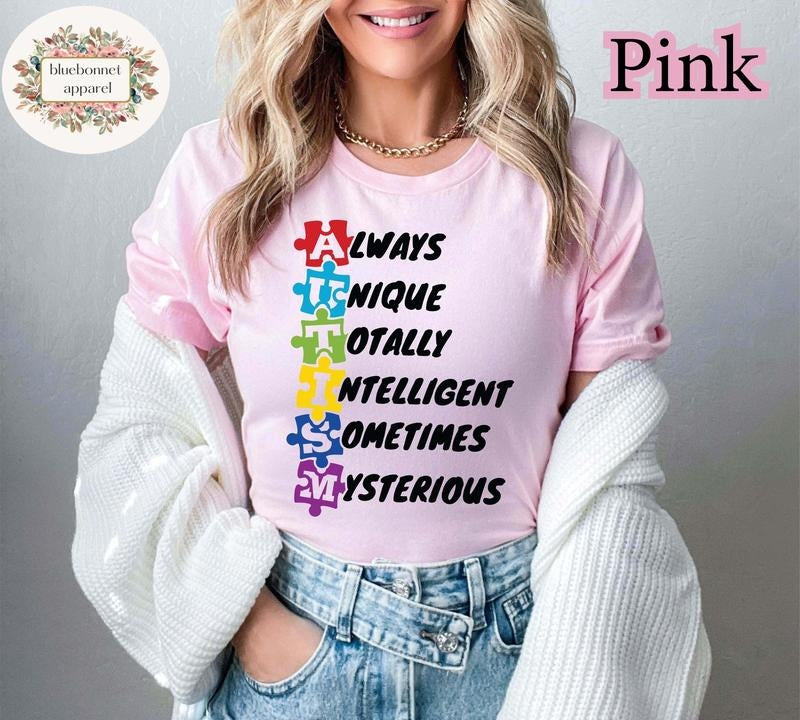 Autism Awareness T-Shirt for Inclusion Advocates, NEURODIVERSITY PRIDE Tee, Support Autism Acceptance Inclusion