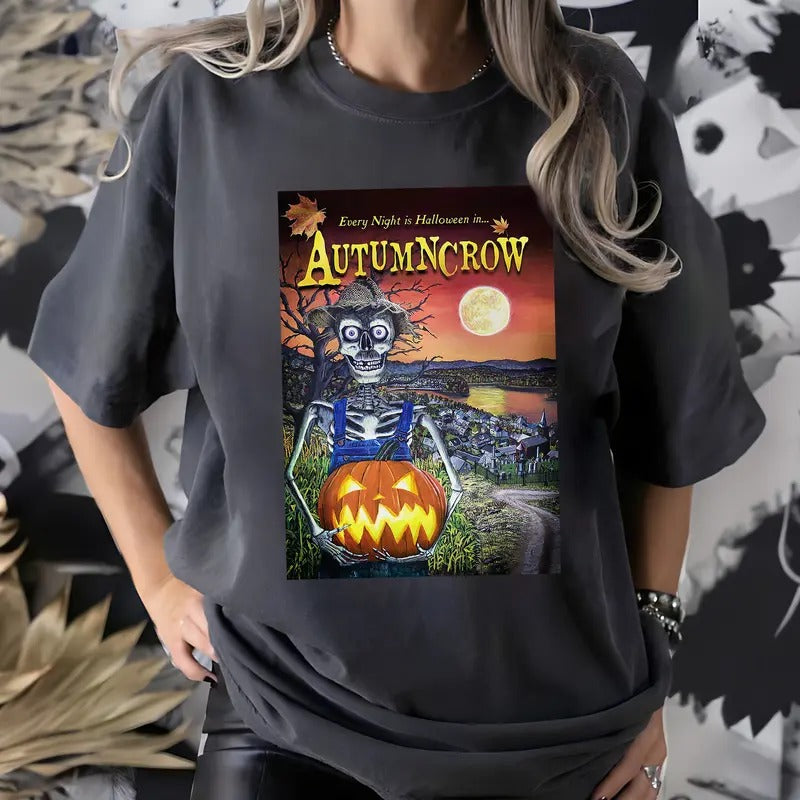 Autumn Crow Cameron Chaney Tshirt, Halloweentown Book Fan Shirt, Book Lovers, Reading, Bookish Shirt, Spooky Season Shirt