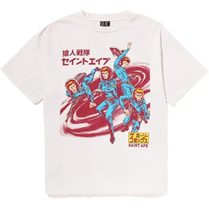 BAPE x Saint Mxxxxxx Squadron Tee