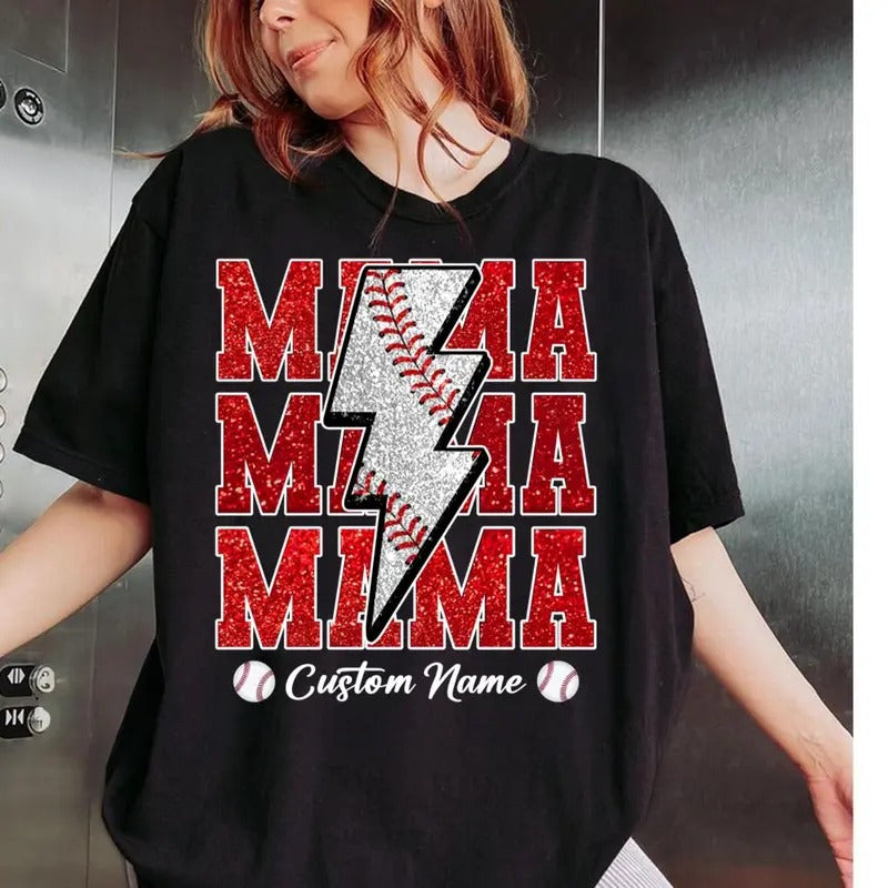 Baseball Mama , Glitter Baseball , Sublimation Design, Digital Download , Retro Sports , Baseball Mom , Game Day 02