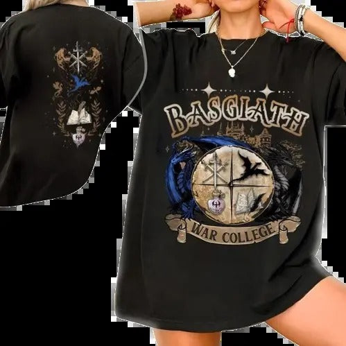 Basgiath War College shirt, Fourth Wing Fan shirt, Riders Quadrant shirt, Dragon Rider shirt, Violant Little Thing T-Shirt