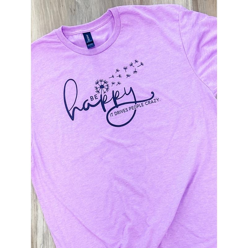 Be Happy Graphic Tee