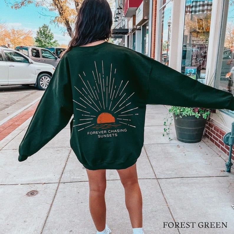 Beach Sweatshirt Coconut Girl Summer Sweatshirt Beachy Sweatshirt Salty Sweatshirt Coconut Girl Clothes Watch The Sunset Beachy Hoodies style 02