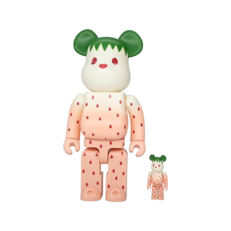 Bearbrick x CLOT Summer Fruits Snow Strawberry Set 2021 (BEAR-025) One Size