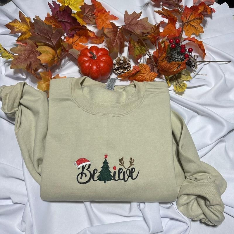 Believe Christmas sweatshirt