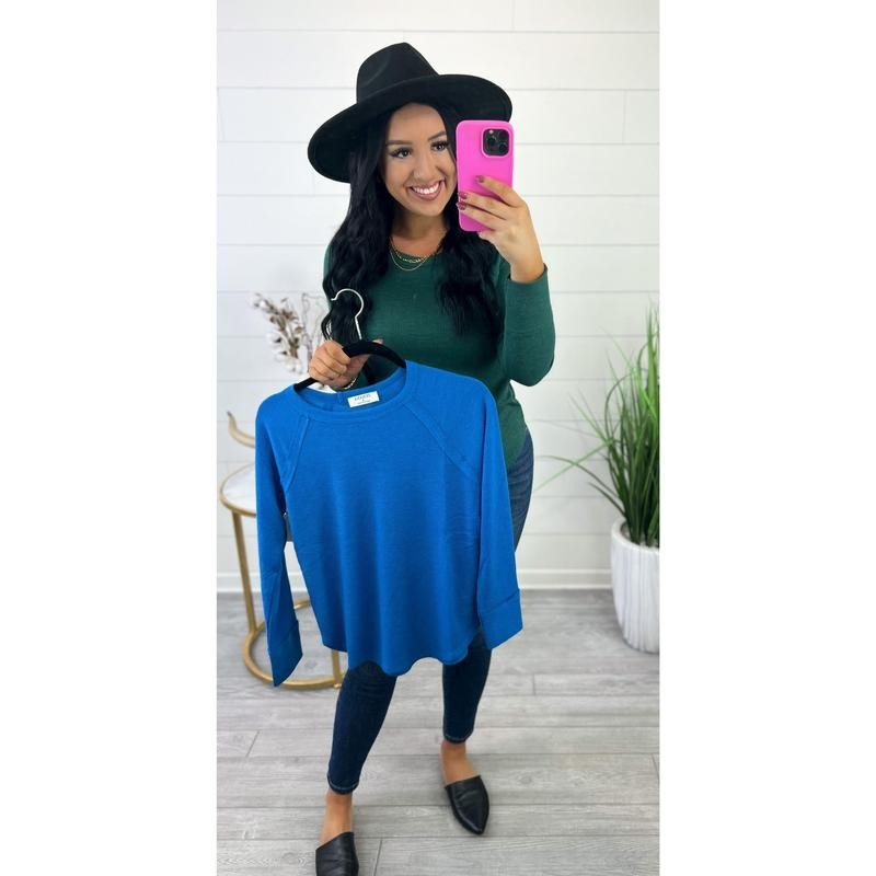 Bella Waffle Knit Top