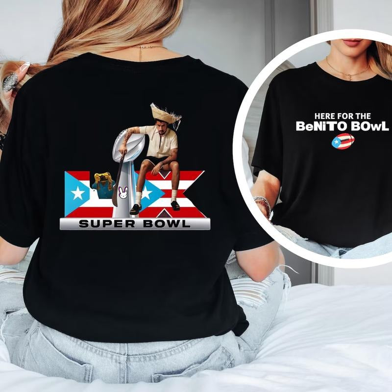 Benito Bowl Trendy Streetwear T-Shirt Casual Short Sleeve Bunnyyy Tee