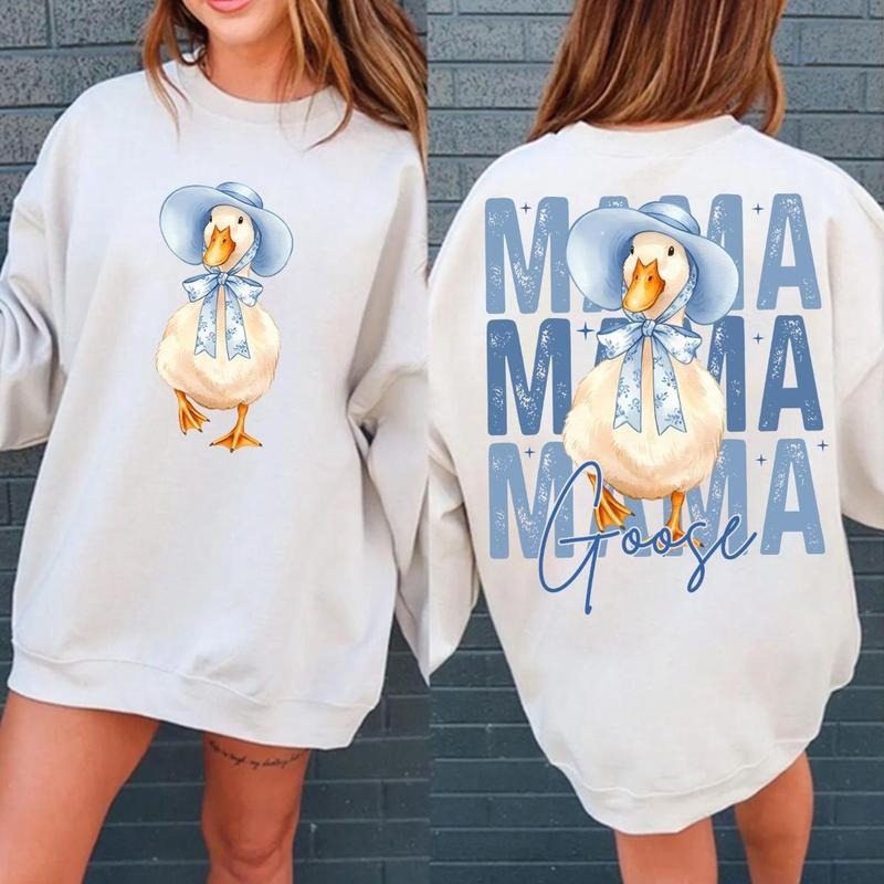 Best Mom Ever Shirt, Mama Goose Shirt, Mama Duck Shirt, Mom Life Shirt, Mother's Day Shirt, Mom Shirt, Mama Coquette Floral Shirt, Mom Sayings Shirt