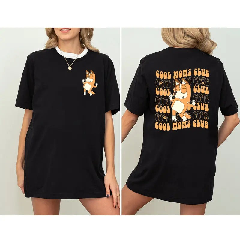Bluey Cool Moms Club Shirt, Bluey Dad Shirt, Bluey Family Shirt, Bluey Shirt, Bluey Bingo Shirt, Bluey Mom Shirt, Bluey Friends Shirt