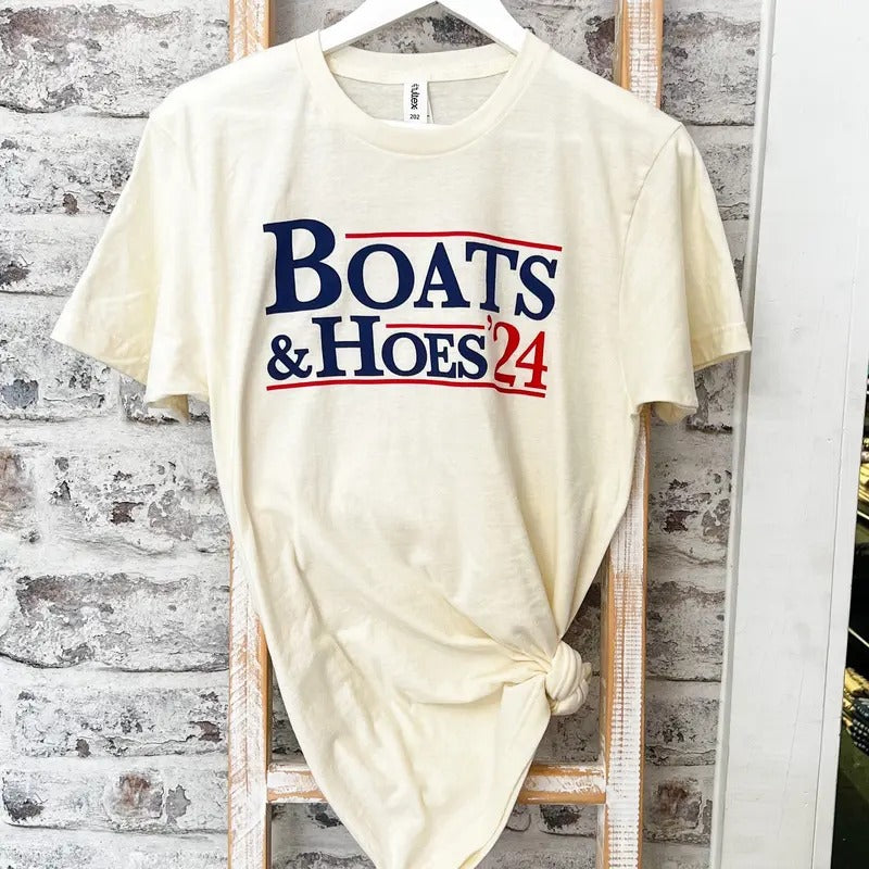 Boats & Hoes Soft Graphic Tee