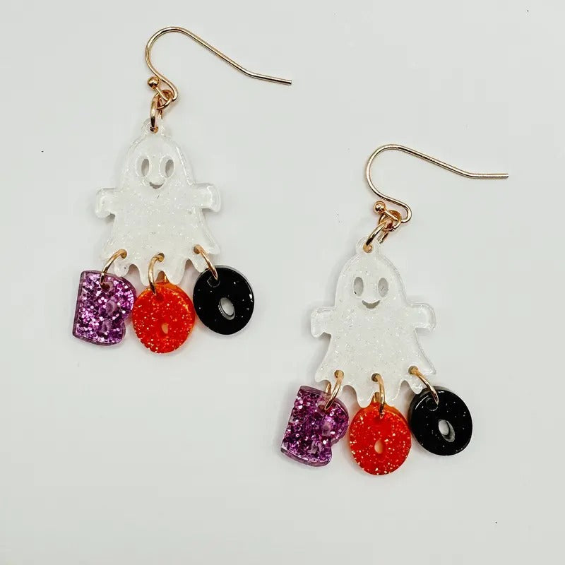 Boo Ghost Earrings