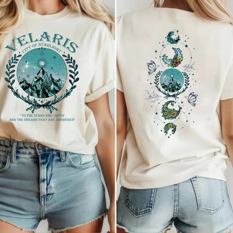 Bookish T Shirt, Acotar Velaris City Of Starlight Shirt, Quote Bookish Gift, Sarah J Maas Shirt, Book Lover Gift, Unisex Sweater Pullover Tee