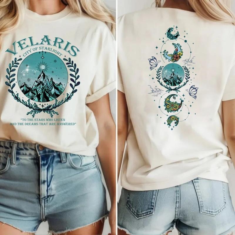 Bookish T Shirt, Acotar Velaris City Of Starlight Shirt, Quote Bookish Gift, Sarah J Maas Shirt, Book Lover Gift, Unisex Sweater Pullover Teestyle{n002}2
