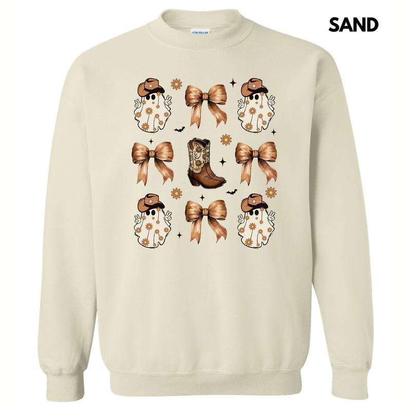 Boot Scootin Spooky Coquette Sweatshirt 'NLB'